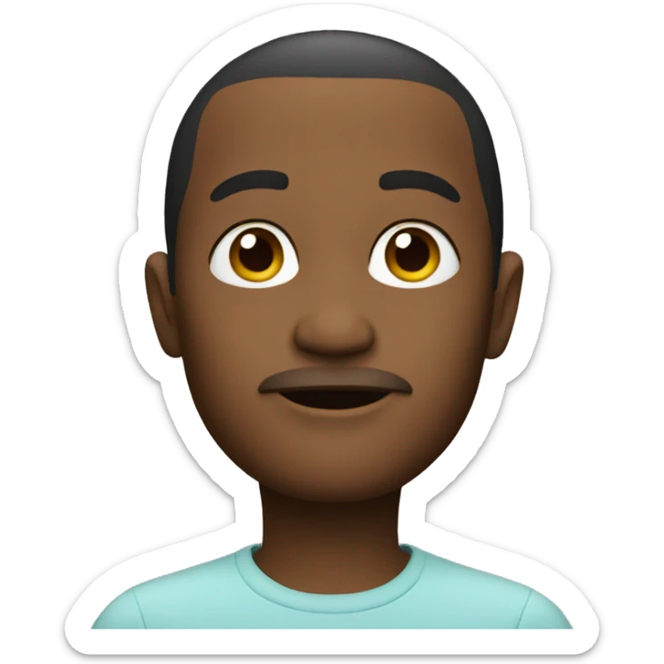 thoughtful memoji sticker