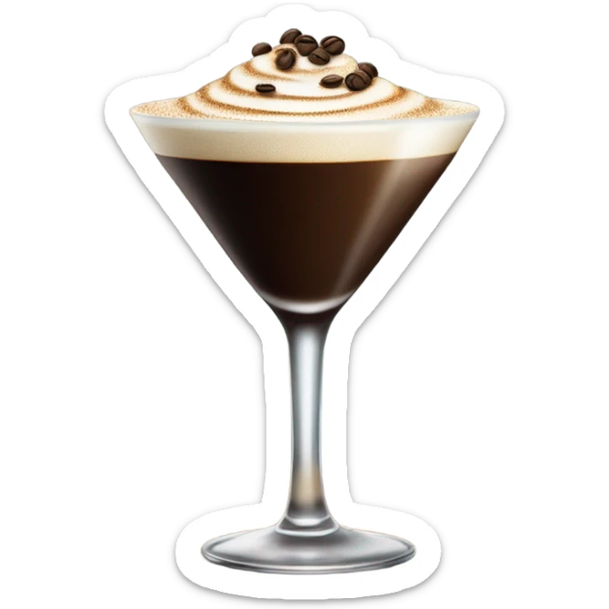 Expreso martini  sticker