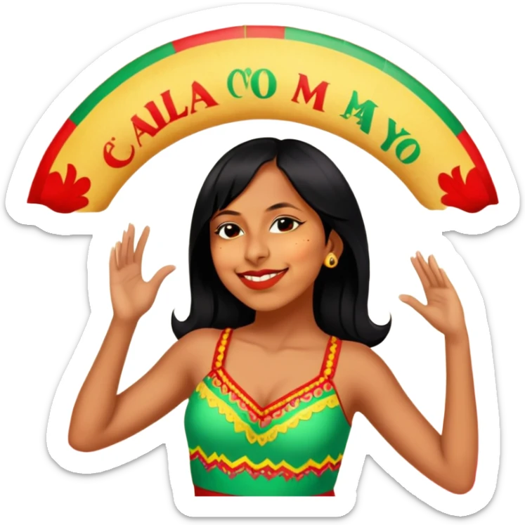 Salsa Dancer sticker