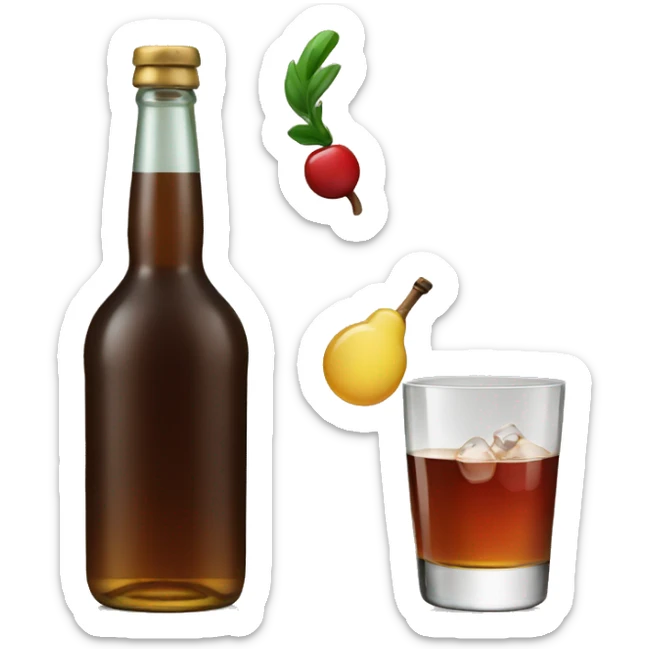 Alcohol  sticker