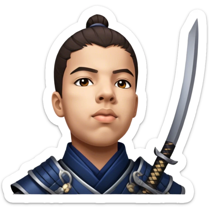 Warrior Samurai sticker