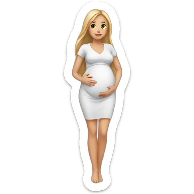 pregnancy view sticker