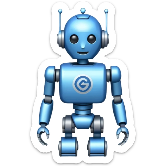 I want an emoji representing AI and the company Guidewire sticker