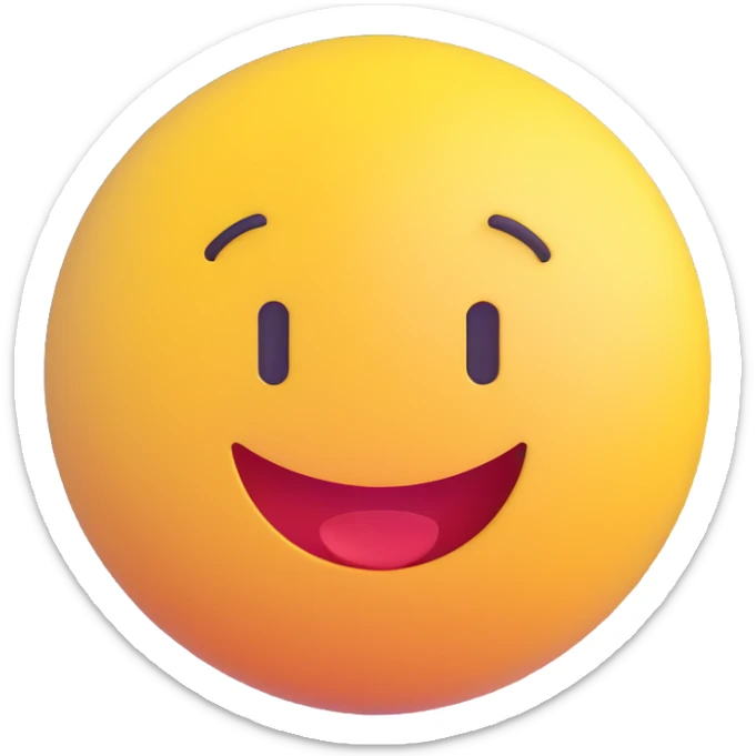 colorful 3D circular emoji with the word 'szétcsapva' in the center in a modern font sticker