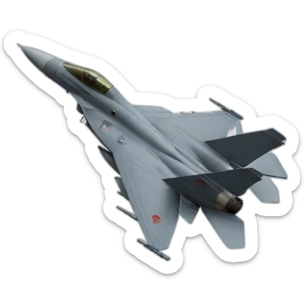 fighter jet sticker