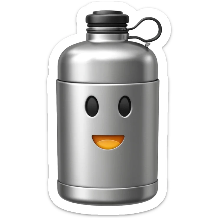 Soup flask sticker