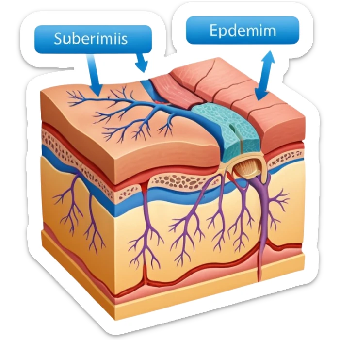 skin ianatomy sticker