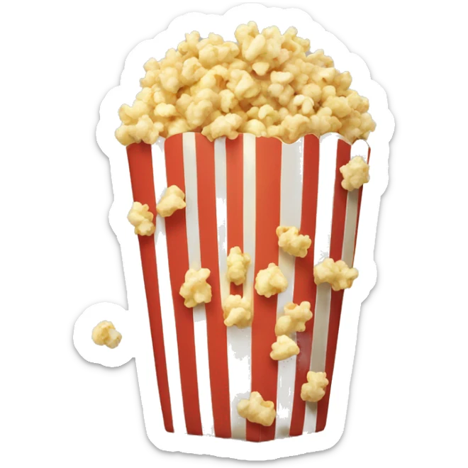 popcorn sticker
