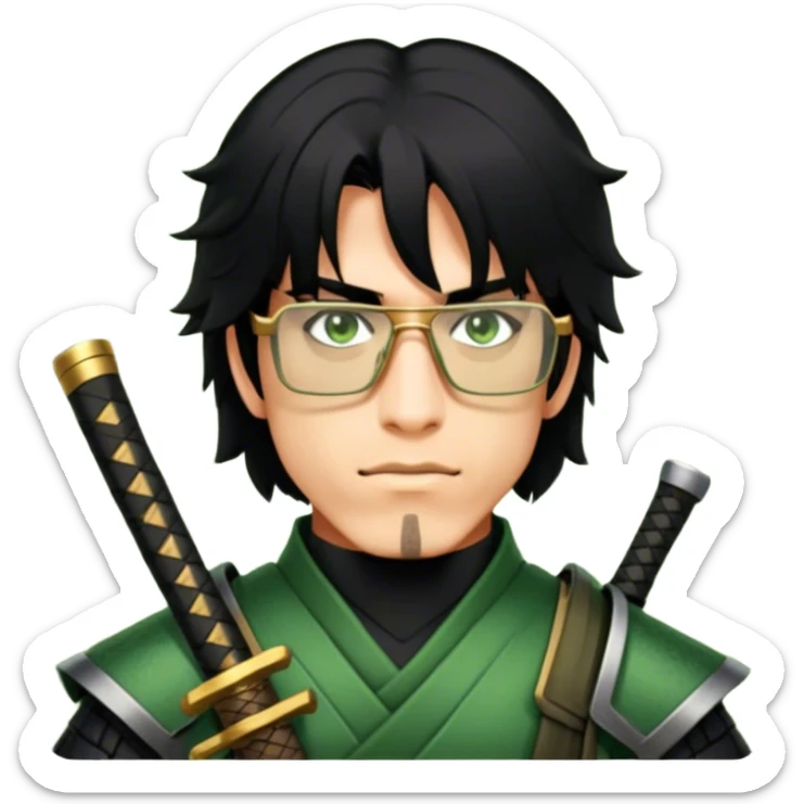 Samurai Sentry sticker