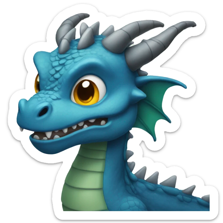 Dragon sticker