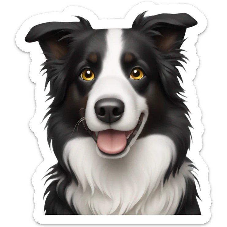Border collie sticker