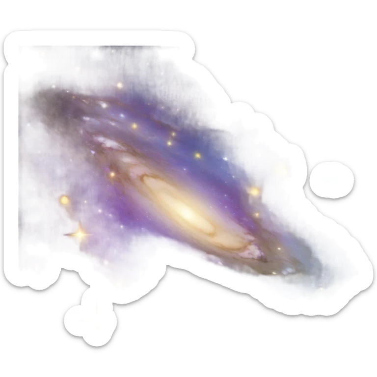 Galaxy  sticker
