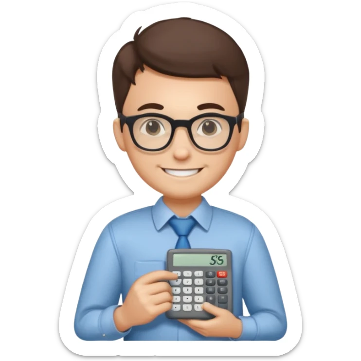 imagenes de una contador en caricatura y que mencione conta 365 sticker