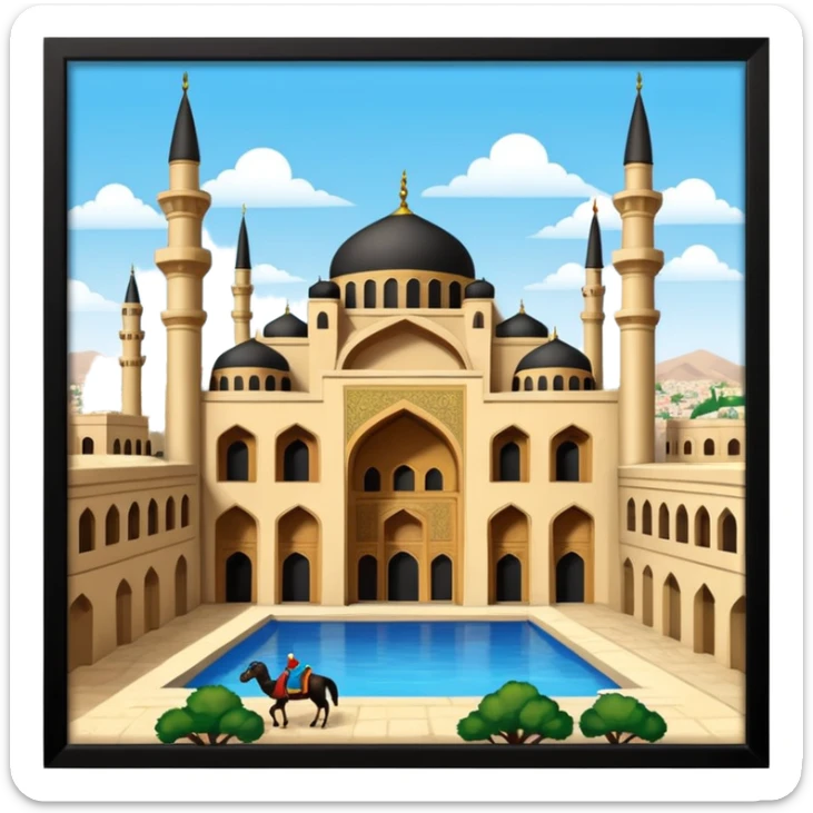 The Ottoman Empire in the year 1453The year of the Ottoman Empire 1453  sticker