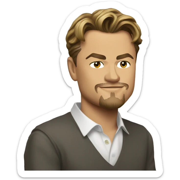 leonardo dicaprio sticker
