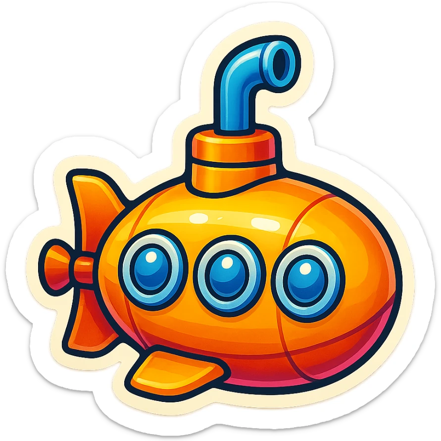 submarine sticker