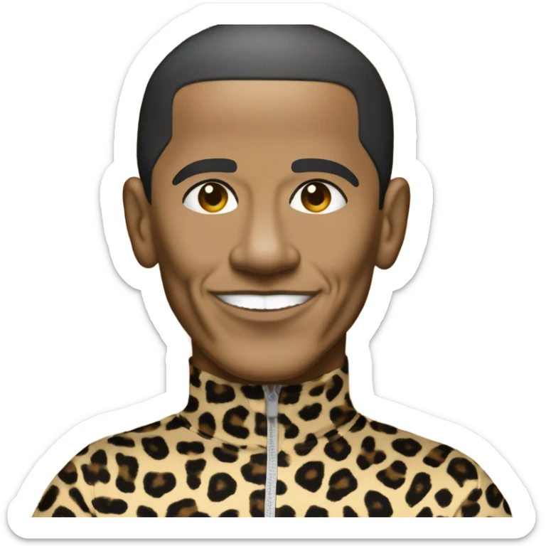 Obama Obama Obama Obama  Obama but he’s dressed in a 80s spandex leopard print workout unitard Obama Obama Obama Obama Obama short hair Obama wrinkles hair Barack Obama hope poster Obama sticker