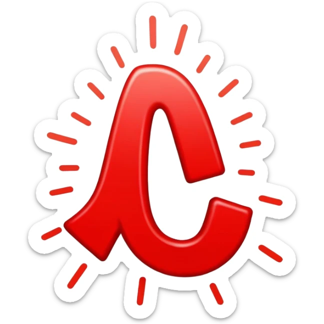 Bold red number 10000 with energetic double underlines like the 100 emoji, vibrant and dynamic design conveying extreme approval and excitement sticker