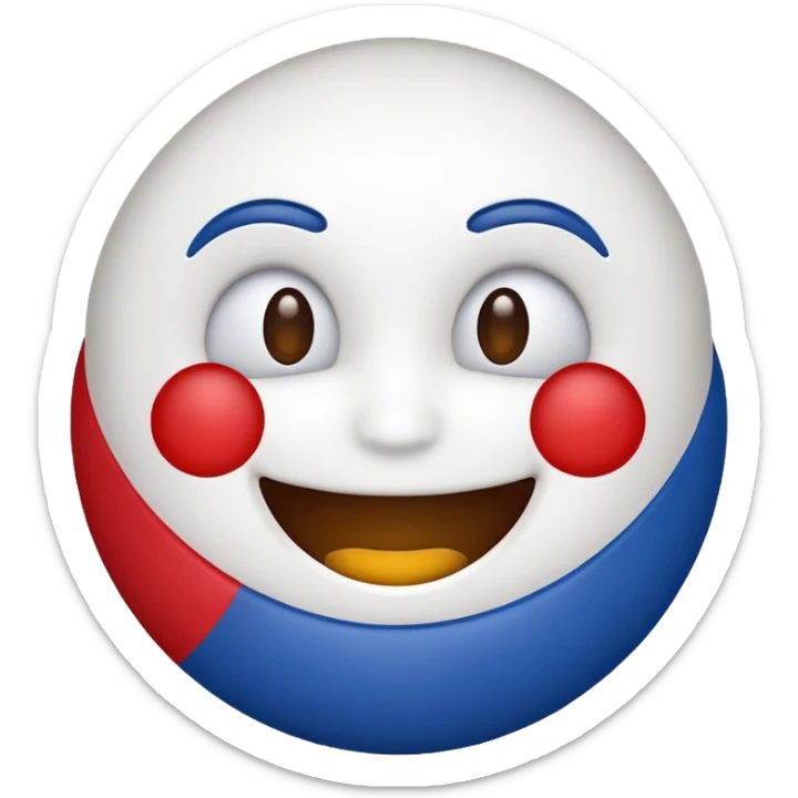 Can u make a emoji with letters CFFA and there color are USA colors make it letters make the CFFA together sticker