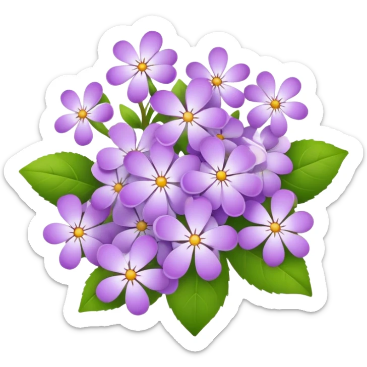 Lilac sticker