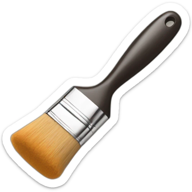 art brush sticker