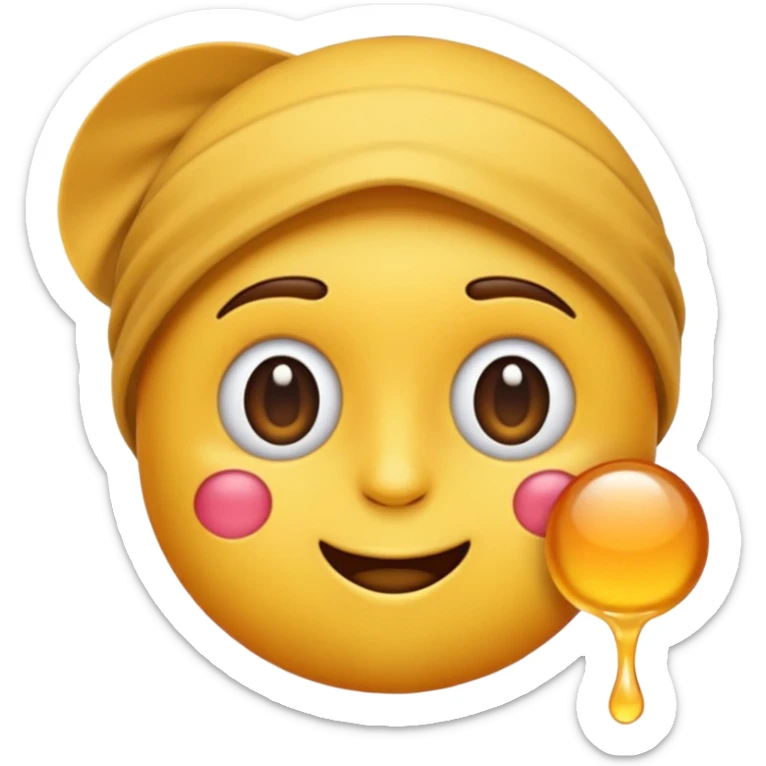 Maak een grappige emoji die je kan sturen bij ongemakkelijke momenten sticker