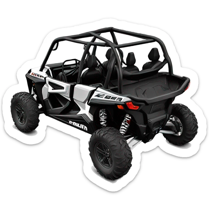 2023 Polaris rzr xp sport 4 seater in grey with roof sticker