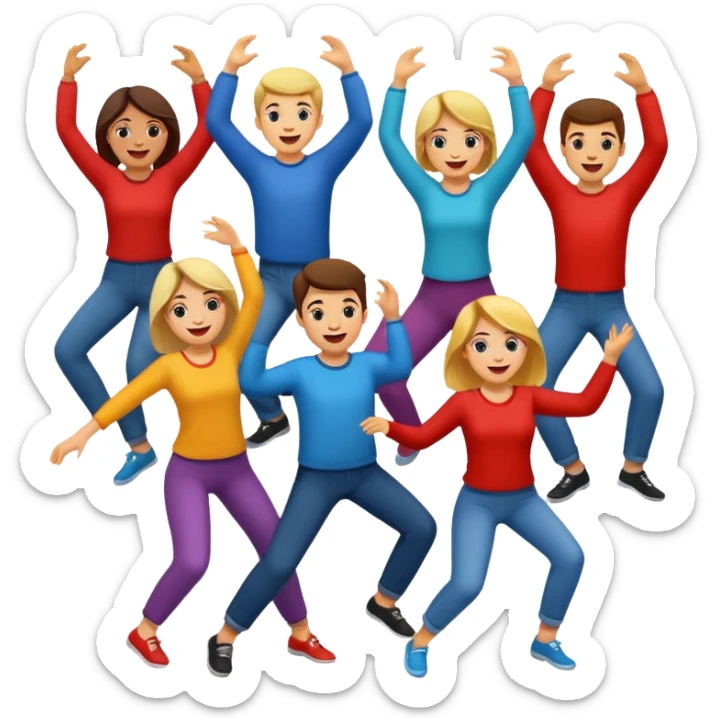 Танцы sticker