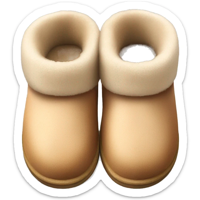 UGG slippers  sticker