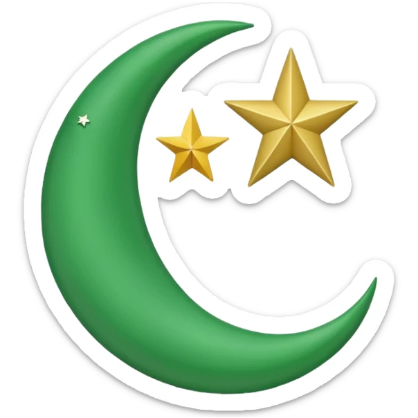 the Riffian flag with in the middle white and the green moon and star look the flag up sticker