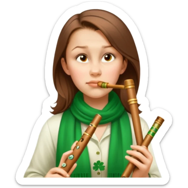 Celtic Piper sticker