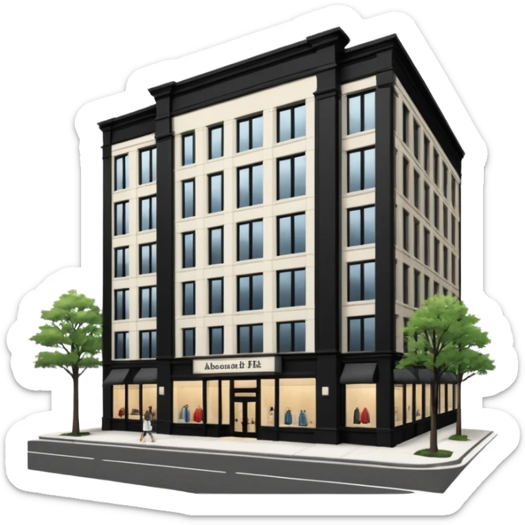 Abercrombie & Fitch in Midtown sticker