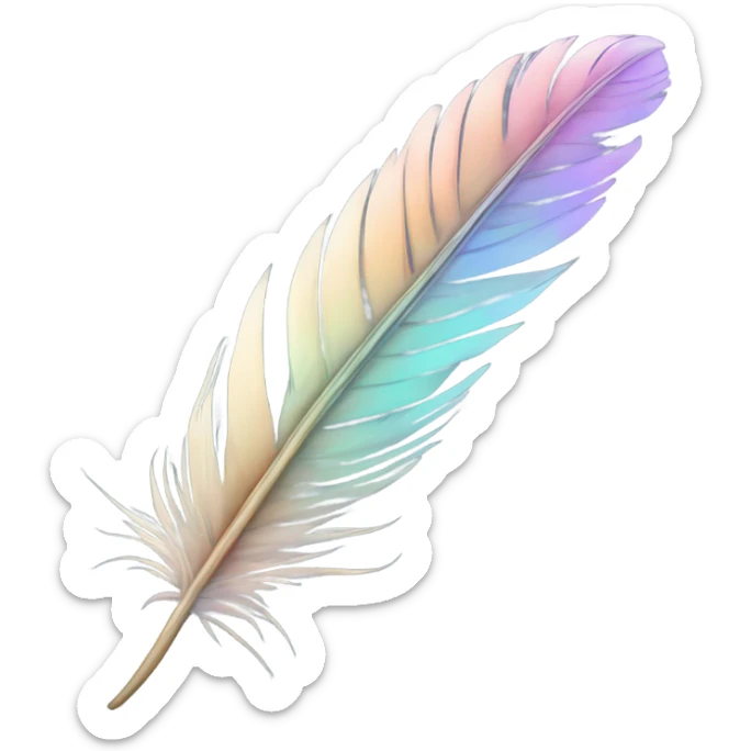 feather sticker