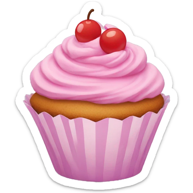 Cupcake sticker