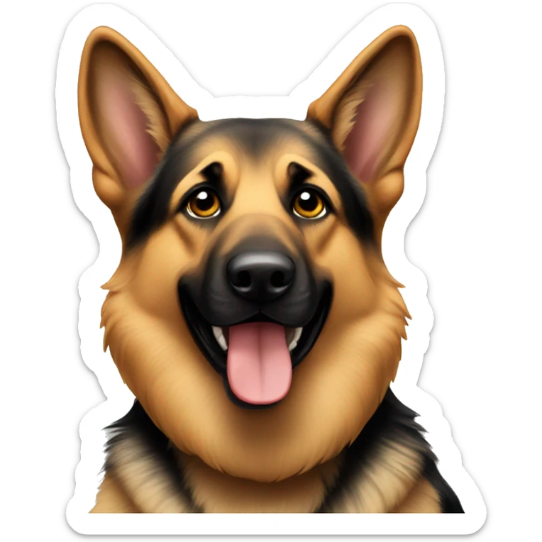 German Shepard  sticker