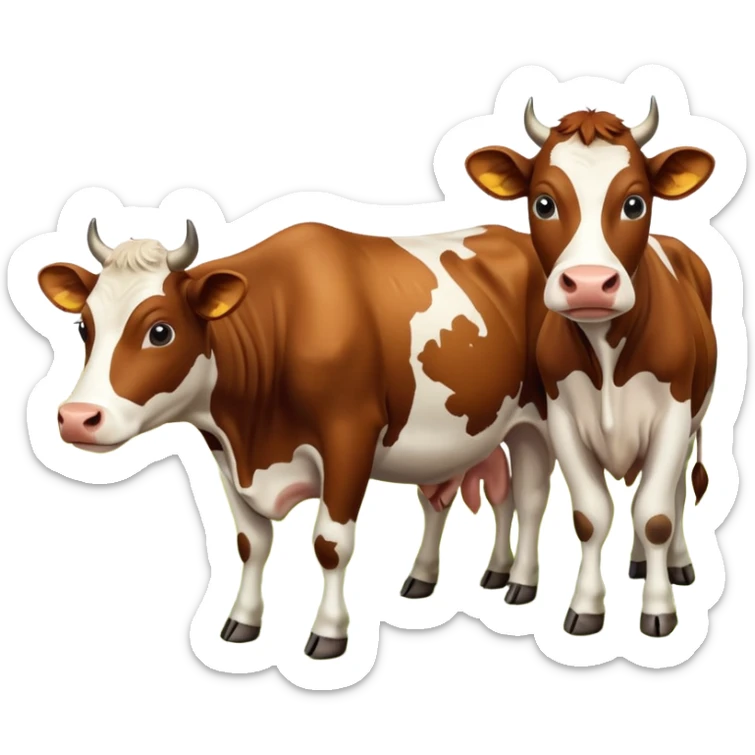 Vacas sticker