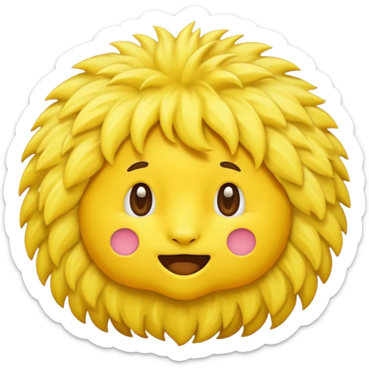 an emoji of the typical rheintaler dish "Rheintaler Ribel" sticker