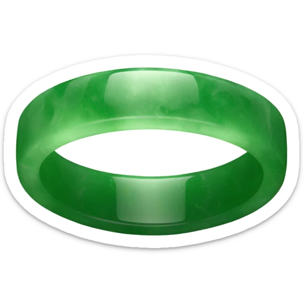 A Jade-made ring  sticker