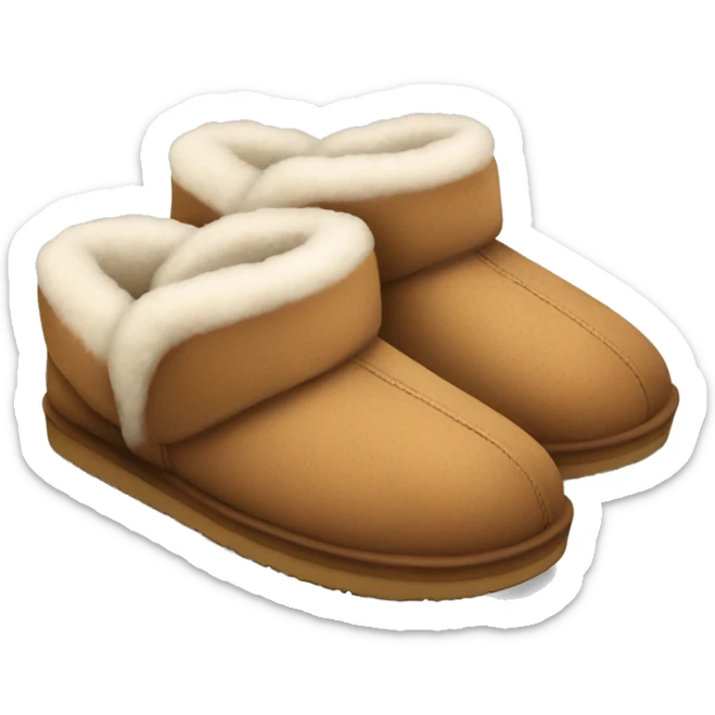 UGG slippers sticker
