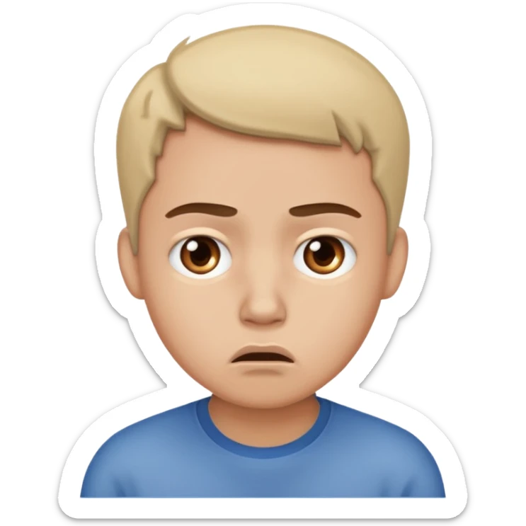 "I have felt anxious about my futere since the start of the year" sticker