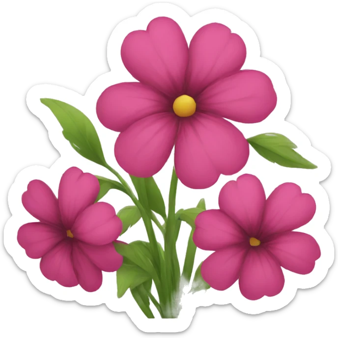 flowers sticker