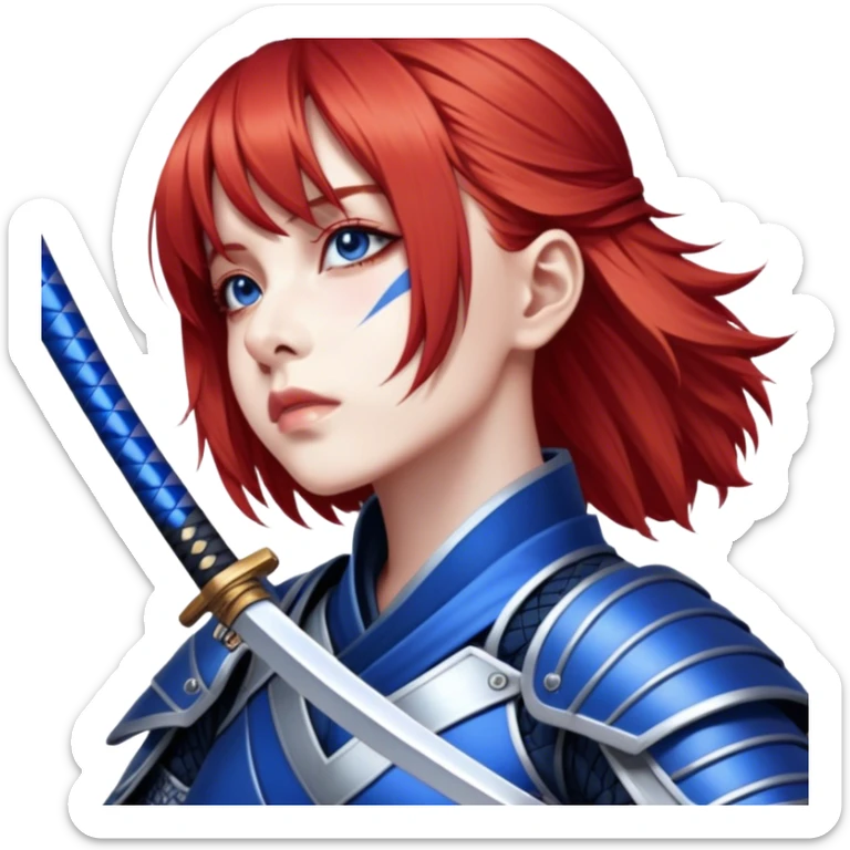 Steadfast Samurai sticker