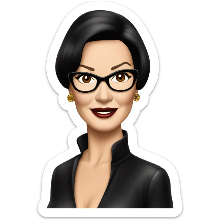 Catherine Zeta Jones as Velma kelly in Chicago all that jazz dance sticker