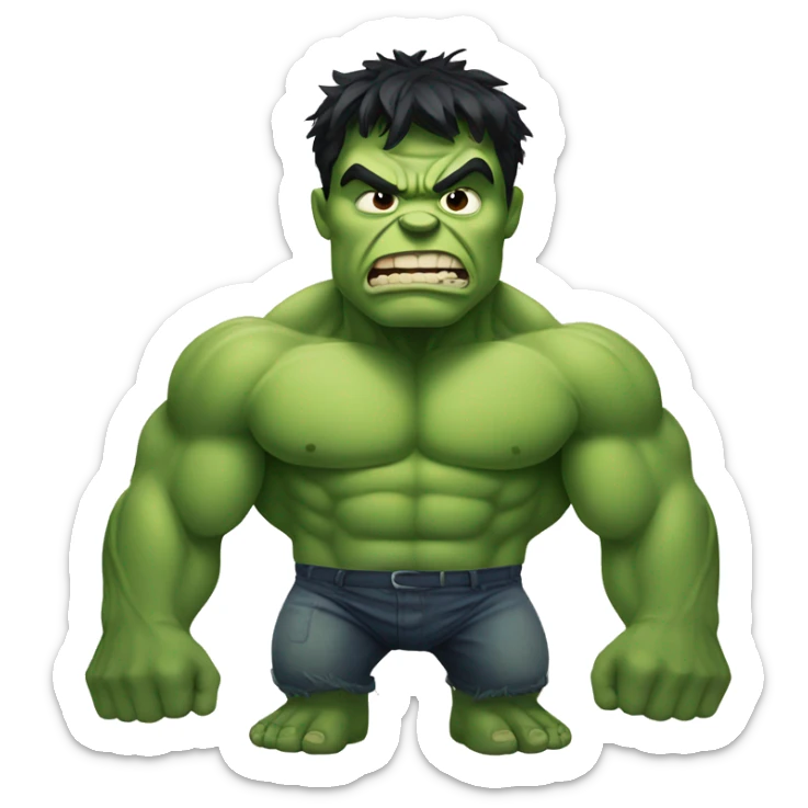 Hulk sticker