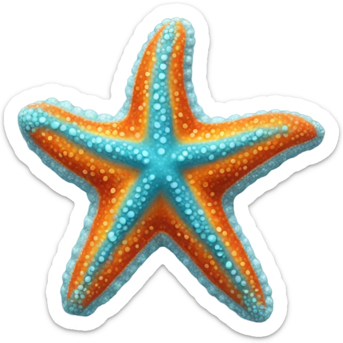 Starfish sticker