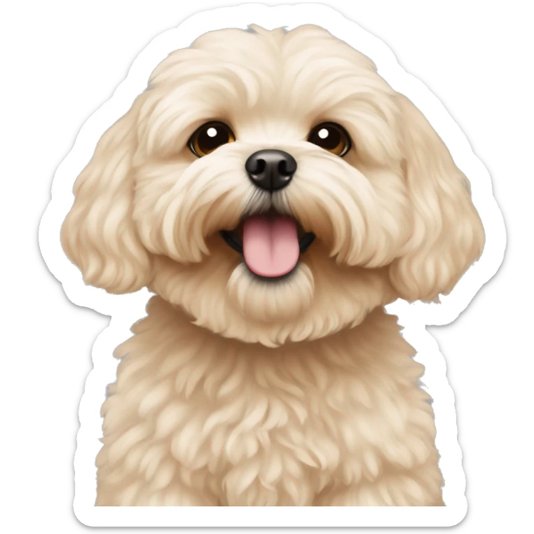 Maltipoo sticker