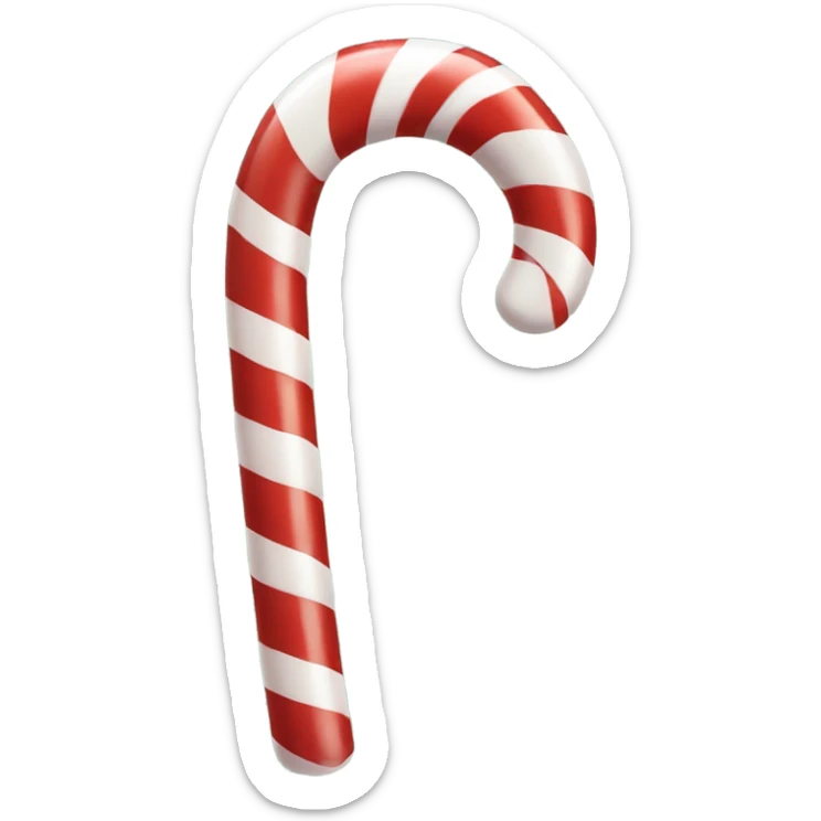 candy cane sticker
