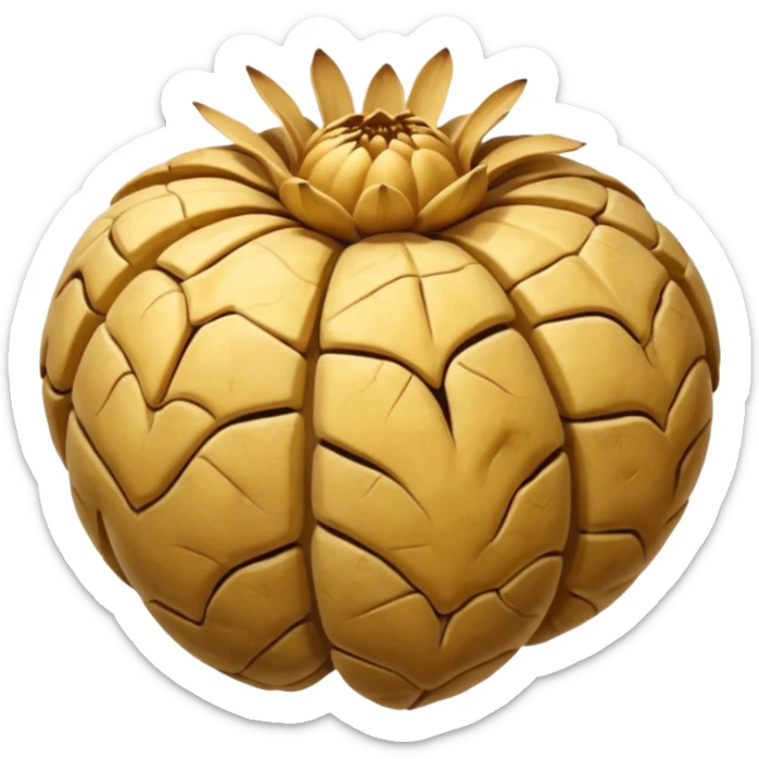  Jerusalem artichoke. 
Sunchoke:
Appearance: The tubers look similar to ginger root but have a crunchy texture similar to a potato. sticker