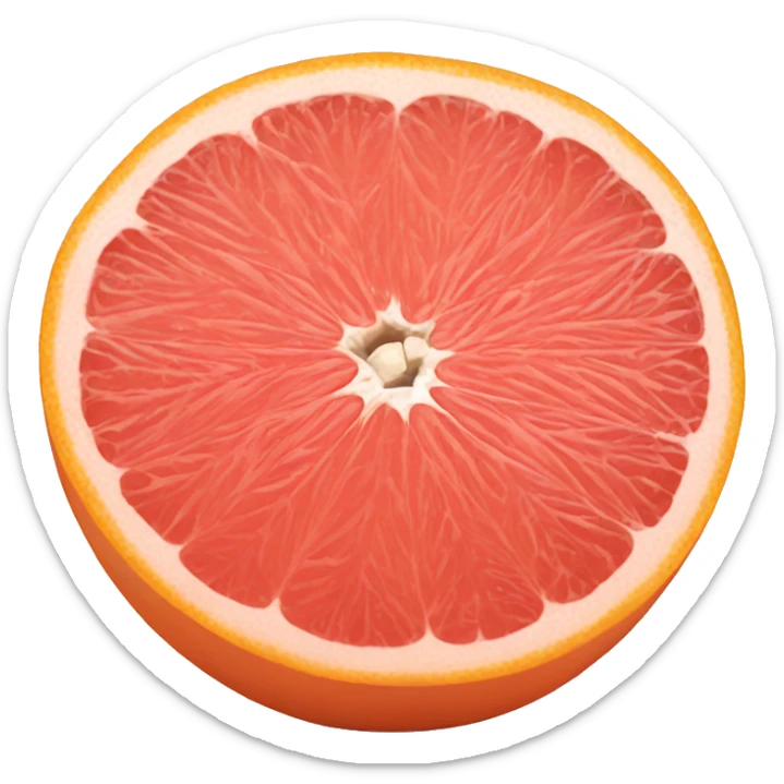 Grapefruit sticker