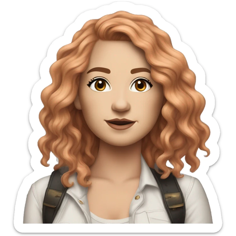 Kayleigh Rose Amstutz, known professionally as Chappell Roan, is an American singer and songwriter from Missouri. Working with collaborator Dan Nigro, the majority of her music is inspired by 1980s synth-pop copper hair sticker